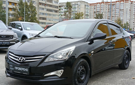 Hyundai Solaris II рестайлинг, 2014 год, 890 000 рублей, 2 фотография