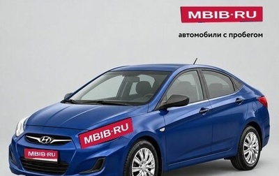 Hyundai Solaris II рестайлинг, 2012 год, 595 000 рублей, 1 фотография
