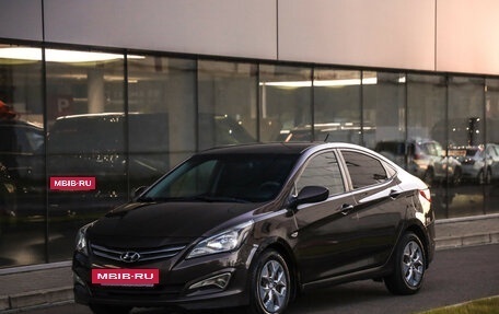 Hyundai Solaris II рестайлинг, 2014 год, 739 777 рублей, 3 фотография