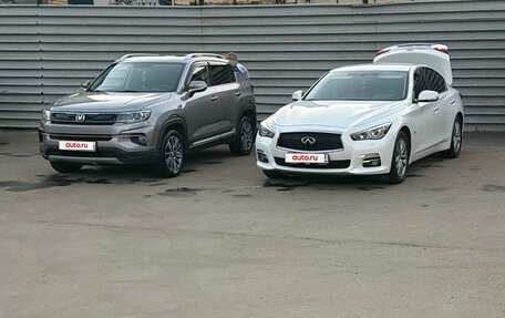 Infiniti Q50 I рестайлинг, 2014 год, 2 050 000 рублей, 2 фотография