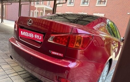 Lexus IS II рестайлинг 2, 2010 год, 1 610 000 рублей, 13 фотография