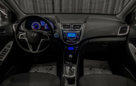 Hyundai Solaris II рестайлинг, 2011 год, 669 000 рублей, 10 фотография