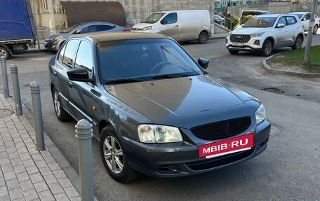 Hyundai Accent II, 2003 год, 435 000 рублей, 2 фотография