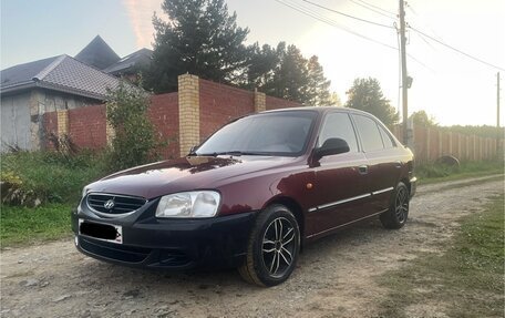 Hyundai Accent II, 2007 год, 185 000 рублей, 1 фотография