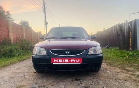 Hyundai Accent II, 2007 год, 185 000 рублей, 2 фотография