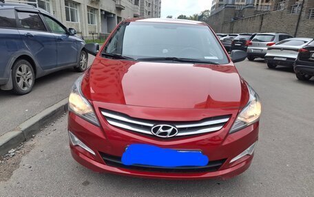 Hyundai Solaris II рестайлинг, 2014 год, 950 000 рублей, 1 фотография