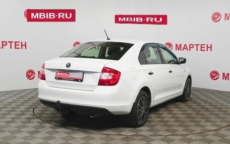 Skoda Rapid I, 2015 год, 855 000 рублей, 5 фотография