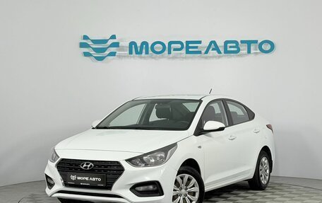Hyundai Solaris II рестайлинг, 2017 год, 890 000 рублей, 1 фотография