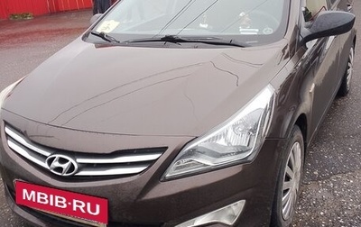 Hyundai Solaris II рестайлинг, 2015 год, 600 000 рублей, 1 фотография