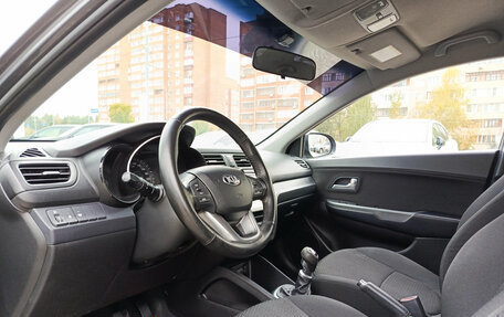 KIA Rio III рестайлинг, 2013 год, 730 000 рублей, 20 фотография