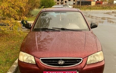 Hyundai Accent II, 2008 год, 350 000 рублей, 1 фотография