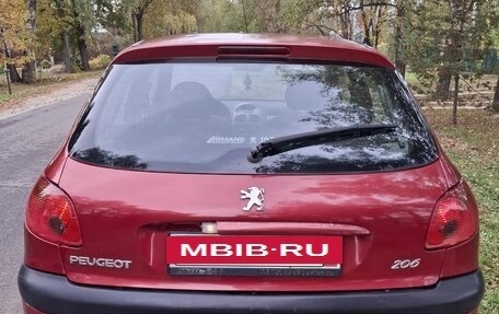 Peugeot 206, 2007 год, 245 000 рублей, 6 фотография