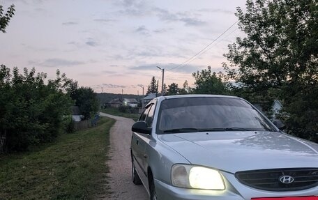 Hyundai Accent II, 2004 год, 270 000 рублей, 3 фотография