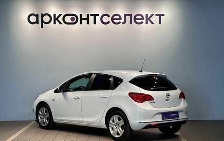 Opel Astra J, 2013 год, 717 000 рублей, 4 фотография