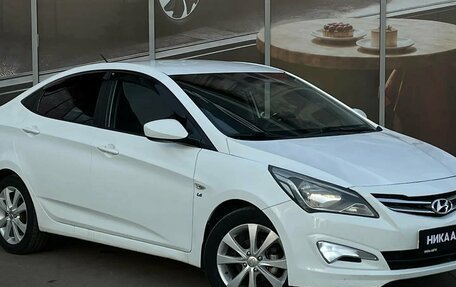 Hyundai Solaris II рестайлинг, 2014 год, 870 000 рублей, 4 фотография