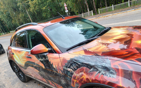 Infiniti FX I, 2007 год, 1 100 000 рублей, 12 фотография