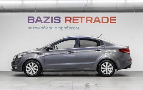KIA Rio III рестайлинг, 2016 год, 999 000 рублей, 9 фотография