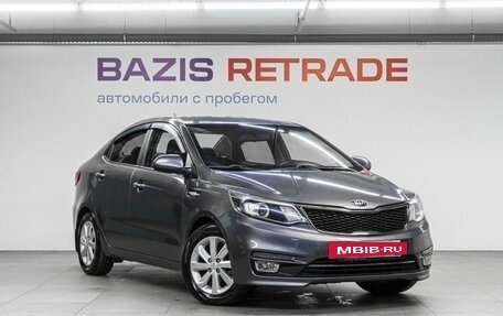 KIA Rio III рестайлинг, 2016 год, 999 000 рублей, 4 фотография