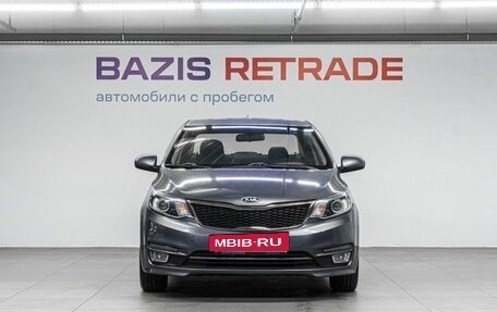 KIA Rio III рестайлинг, 2016 год, 999 000 рублей, 3 фотография