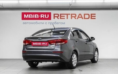 KIA Rio III рестайлинг, 2016 год, 999 000 рублей, 6 фотография