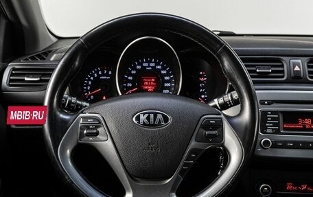 KIA Rio III рестайлинг, 2016 год, 999 000 рублей, 18 фотография