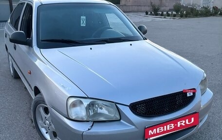Hyundai Accent II, 2004 год, 375 000 рублей, 2 фотография