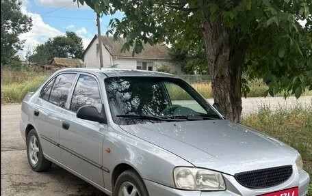 Hyundai Accent II, 2004 год, 375 000 рублей, 10 фотография