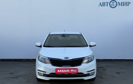 KIA Rio III рестайлинг, 2015 год, 1 090 000 рублей, 2 фотография