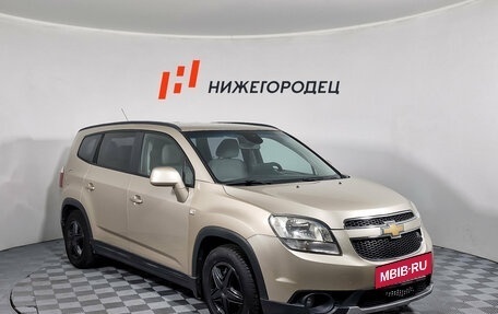 Chevrolet Orlando I, 2012 год, 909 000 рублей, 3 фотография