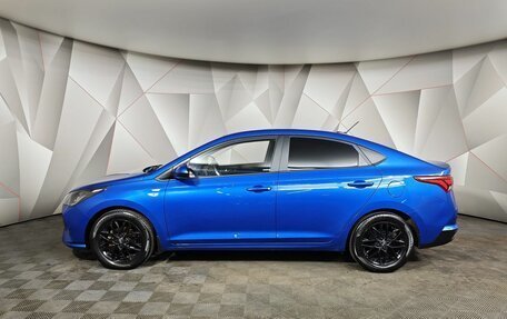 Hyundai Solaris II рестайлинг, 2021 год, 1 347 000 рублей, 5 фотография