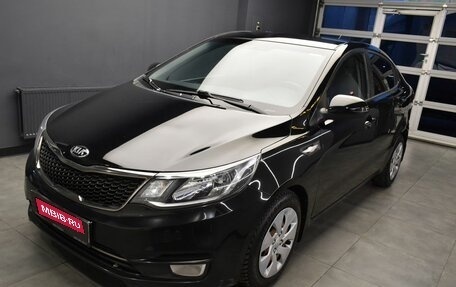 KIA Rio III рестайлинг, 2016 год, 1 077 000 рублей, 1 фотография