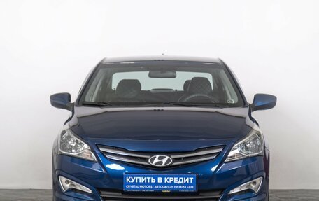 Hyundai Solaris II рестайлинг, 2015 год, 1 069 000 рублей, 4 фотография