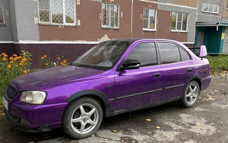 Hyundai Accent II, 2003 год, 290 000 рублей, 1 фотография