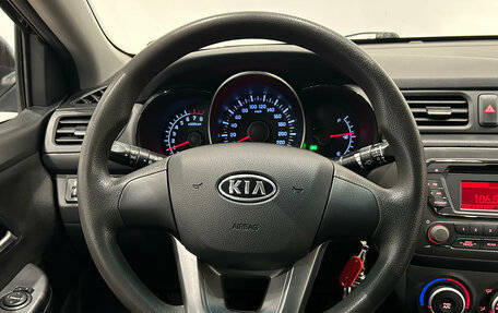 KIA Rio III рестайлинг, 2012 год, 699 000 рублей, 21 фотография