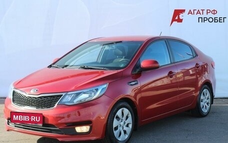 KIA Rio III рестайлинг, 2016 год, 1 035 000 рублей, 1 фотография
