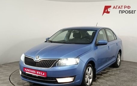 Skoda Rapid I, 2014 год, 880 000 рублей, 3 фотография