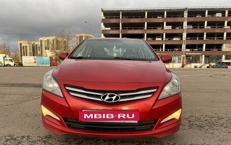 Hyundai Solaris II рестайлинг, 2016 год, 920 000 рублей, 2 фотография