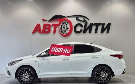 Hyundai Solaris II рестайлинг, 2018 год, 1 315 000 рублей, 8 фотография