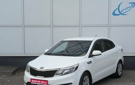 KIA Rio III рестайлинг, 2016 год, 910 000 рублей, 1 фотография