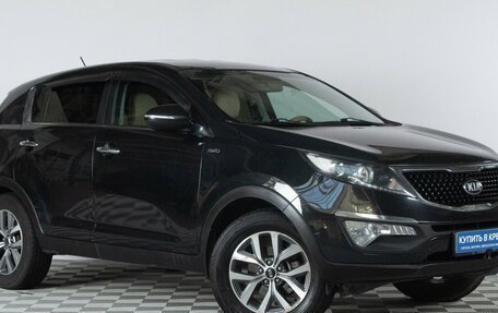 KIA Sportage III, 2015 год, 1 629 000 рублей, 2 фотография