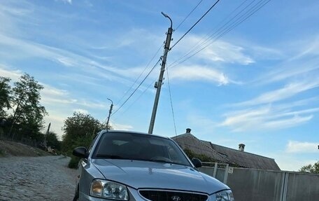 Hyundai Accent II, 2007 год, 450 000 рублей, 13 фотография