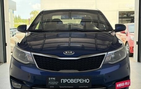 KIA Rio III рестайлинг, 2015 год, 1 019 000 рублей, 2 фотография