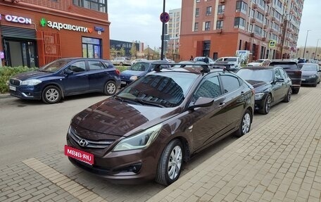 Hyundai Solaris II рестайлинг, 2014 год, 1 070 000 рублей, 4 фотография