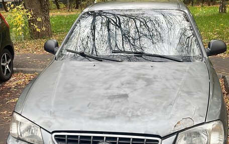 Hyundai Accent II, 2004 год, 165 000 рублей, 1 фотография