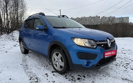 Renault Sandero II рестайлинг, 2016 год, 1 200 000 рублей, 1 фотография