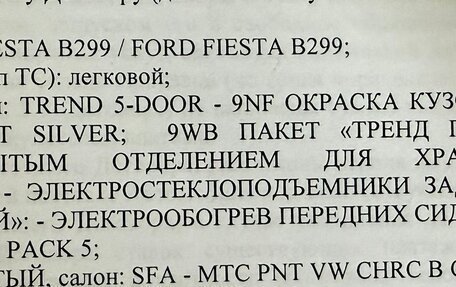 Ford Fiesta, 2016 год, 870 000 рублей, 20 фотография