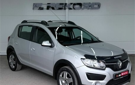 Renault Sandero II рестайлинг, 2016 год, 879 000 рублей, 1 фотография
