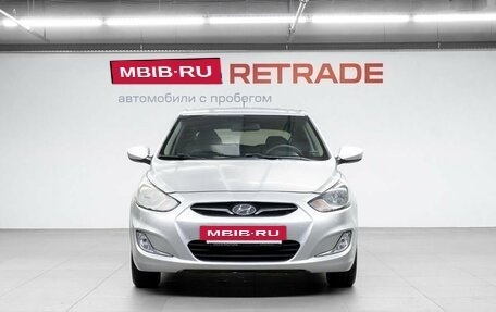 Hyundai Solaris II рестайлинг, 2012 год, 820 000 рублей, 3 фотография