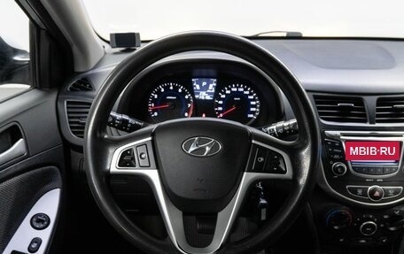 Hyundai Solaris II рестайлинг, 2012 год, 820 000 рублей, 18 фотография