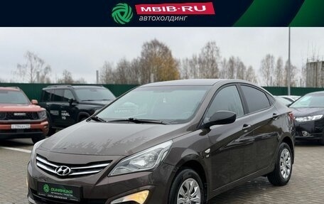 Hyundai Solaris II рестайлинг, 2015 год, 1 050 000 рублей, 1 фотография